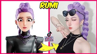 Download lagu KPOP Demon Hunters in Real-Life TikTok Version ~ Guess Demon Hunters By Dancing 💃🎵 mp3