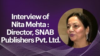 Interview of Nita Mehta : Director, SNAB Publishers Pvt. Ltd. image