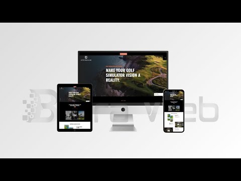 Custom WordPress Website for Premium Golf Simulators in UK | StrikeClub.co.uk Design by Betra Web