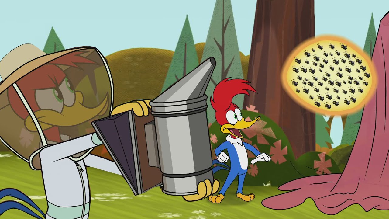 ¡Woody lucha contra las abejas! | El Pájaro Loco