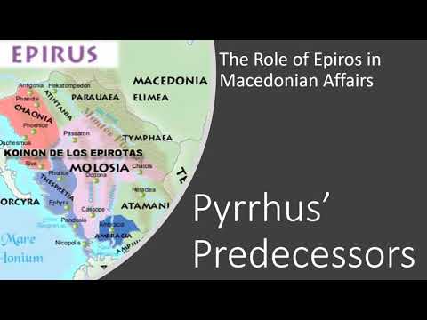Pyrrhus' Vorgänger: Die Rolle von Epirus in makedonischen Angelegenheiten