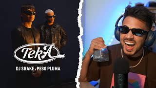 REACCIÓN a DJ Snake, Peso Pluma - Teka (Official Music Video) Mi Regalo de Cumple 😎
