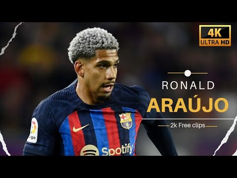 RONALD ARAÚJO 2K FREE CLIPS FOR EDIT ●TELEGRAM SERVER IN BIO ●