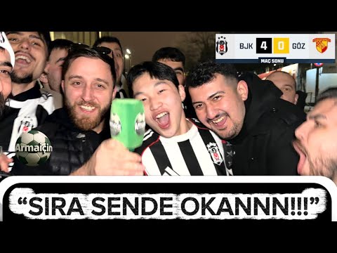 “OKANNN BEKLİYORUZZZ”|”ŞAMPİYONU BİZ Belirleriz” | Beşiktaş 4-0 Göztepe | Armaiçin 