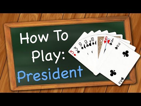 Tutorial for playing President 