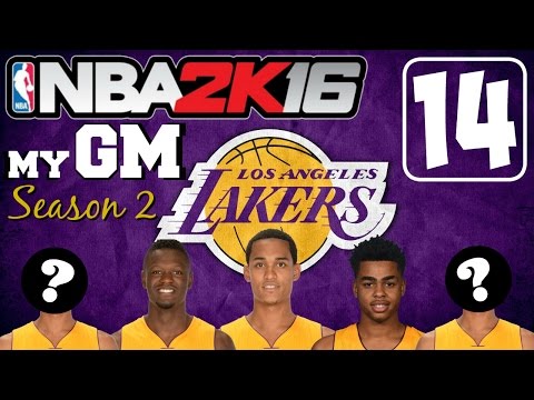 NBA2K16 PC "MyGM" [Season 2 Lakers - 14] vs Magic! MAGICAL OUTCOME!