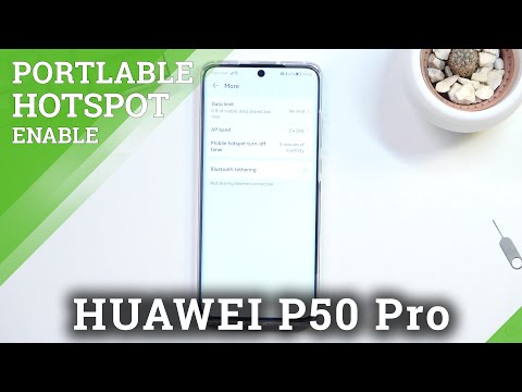 HUAWEI P50 Pro Portable Hotspot | How to Share Wi-Fi