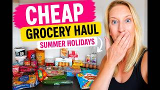 My Cheapest Summer Holiday Grocery Haul Yet | UK Food Shop