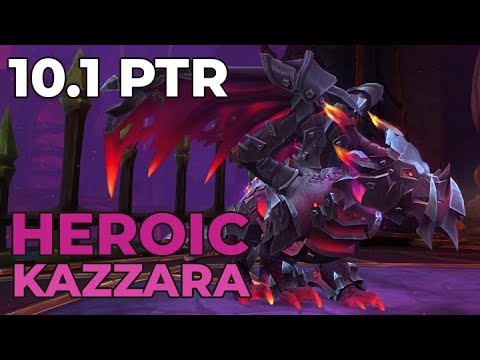 Heroic Kazzara  - Moonkin PoV (10.1 PTR, Aberrus the Shadowed Crucible)