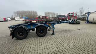 LAG 20FT / BPW / ADR (EXII/ EXIII/FL/AT) / NL-CHASSIS / APK/ADR: 06- semirremolque de contenedores | Imagen 4 - Autoline