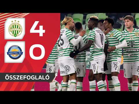MOL Magyar Kupa: Ferencváros–Csákvár 4–0 | összefoglaló
