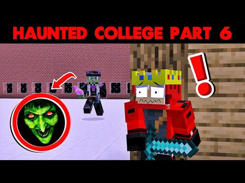 Minecraft Haunted College Part 6 | Minecraft Horror Story in Hindi.
