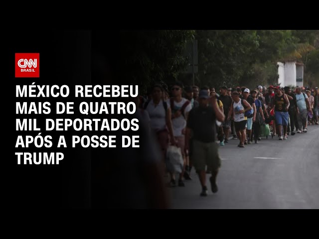 México Recebeu Mais de Quatro Mil Deportados Após A Posse de Trump | Bastidors cnn