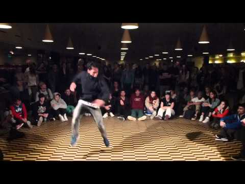 Top Rock Battle Switzerland vs Denmark Bboy Rodrigo AAS-NEC