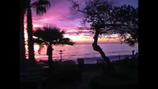 preview picture of video 'October day Rancho La Burrita, La Mision good waves and a great sunset!'