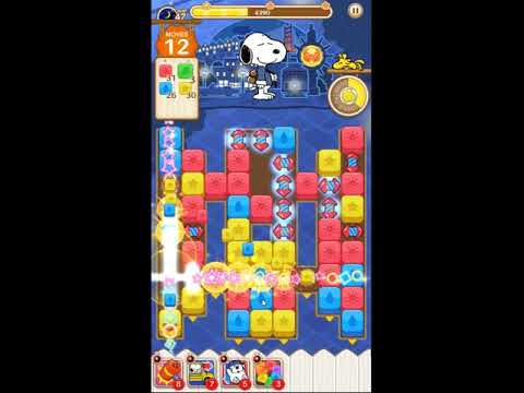 Snoopy Puzzle Journey Night Mode Level 47 - NO BOOSTERS 🐶🧩🧳 | SKILLGAMING ✔️