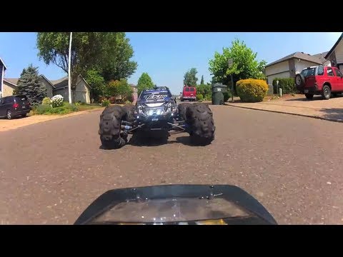 DJI Drone Quadcopter vs. HPI Sprint vs Traxxas Summit