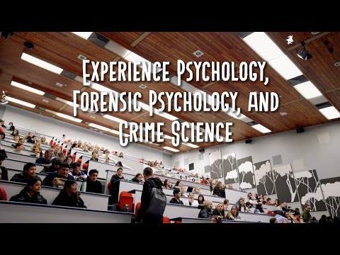Experience  Psychology, Forensic Psychology, and Crime Science 2024