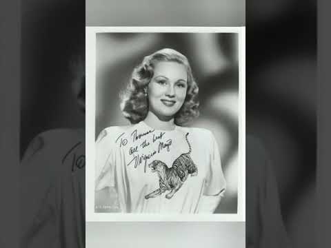 In Memory Of Virginia Mayo.