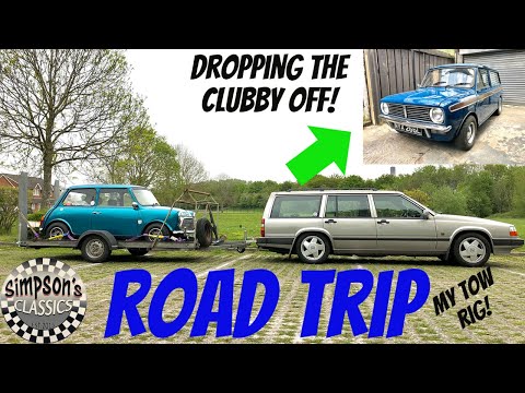 ROAD TRIP - DROPPING THE CLASSIC MINI CLUBMAN OFF