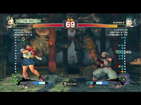 keijimugen (Ibuki) vs Juso (Sakura) AE2012 Ranked Match *720p HD*