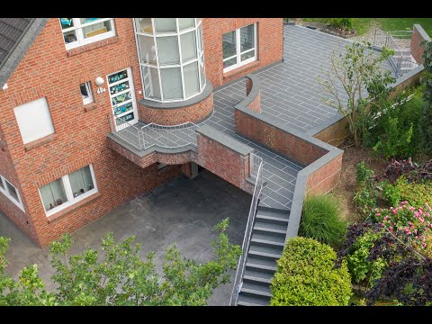 Terrassenabdichtung im beliebten Fliesen-Dekor