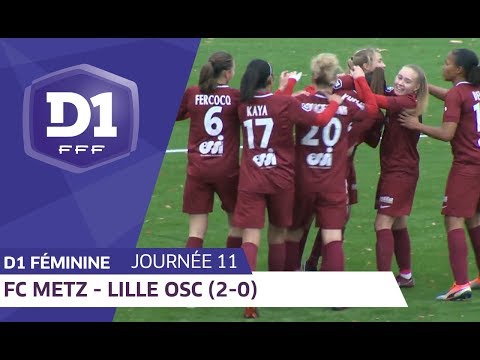 J11 : FC Metz - Lille OSC (2-0) / D1 Féminine