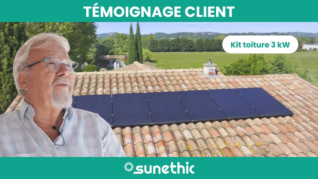 Témoignage client et avis panneaux solaires Sunethic T 3000W – Hans