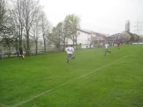 FSV Hollenbach - VfR Mannheim / Das 1:3 durch Kaan Erdogdu
