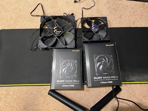 Silent Wings Pro 4, Fractal Design Torrent are the fans any good?  (Old Testing Method)