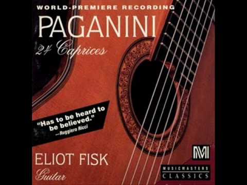ELIOT FISK - PAGANINI 24 CAPRICES 15-16-17