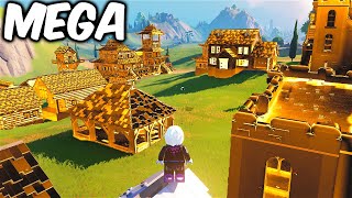 I Built a MEGA BASE with EVERY BUILDING in LEGO FORTNITE..