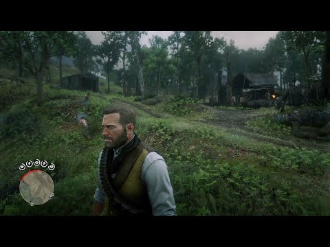 What Happens If You Lead The Murfree Broods To Butchers Creek? (Funny Gunfight) - RDR2