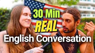 REAL American English Conversation With Native Speakers