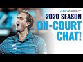 Best Tennis On-Court Chat Moments in 2020 ?