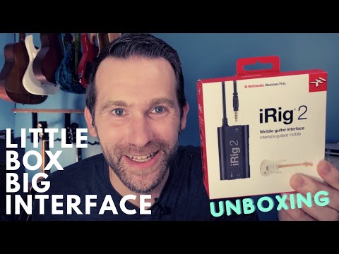 iRig 2 Guitar Interface for iPad and iPhone plus Podcasting and iPhone Line Level Unboxing