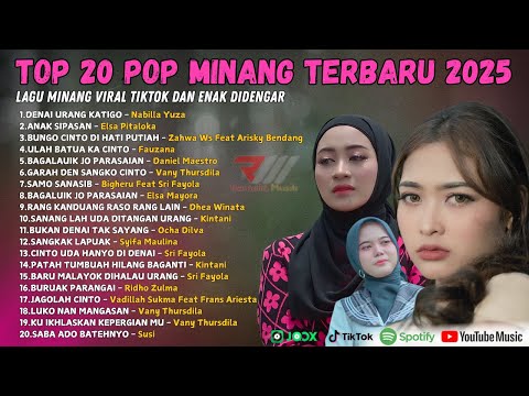 TOP 20 Pop Minang Terbaru 2025 - Lagu Minang Viral & Enak Didengar | Ramelia Musik Full Album
