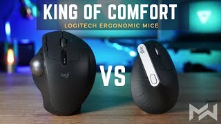 BEST Ergonomic Mouse of 2019 -  Logitech MX Ergo vs MX Vertical - Comparison Review