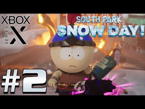 South Park: Snow Day! (Xbox Series X) Co-Op Gameplay Walkthrough Part 2 - Ending [4K 60FPS]