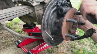 2001 Ford Ranger Drum Brakes. 9 inch version