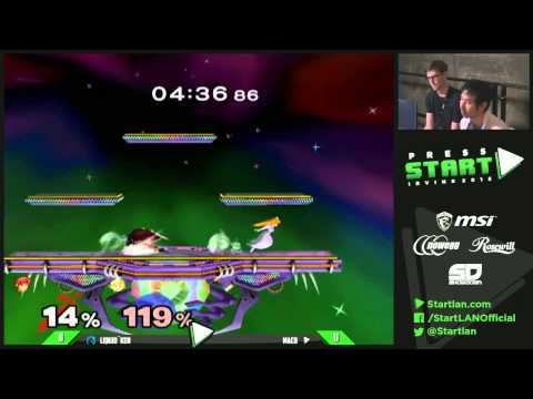 Press Start Day 1 - Singles Pools R2 - Pool 5: Liquid`Ken (Marth) vs MacD (Peach)