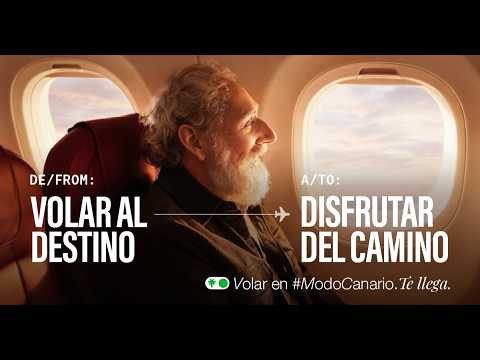 No es solo un aperitivo. Es volar en Modo Canario | Binter