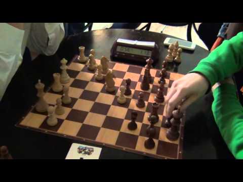 GM Shirov Alexei - GM Ulybin Mikhail, chess blitz, French defence,  3.e5 Euwe variation