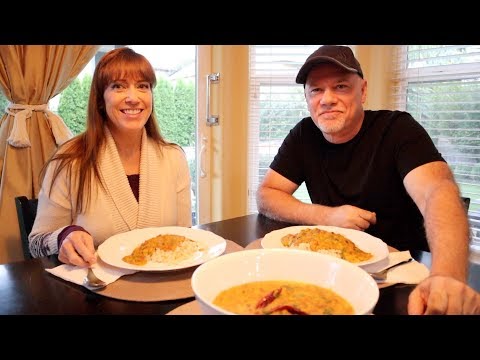 American Makes Dhaba Style Dal Tadka 🇮🇳 | Homemade Indian Food | How To Make It | Cooking | Eating