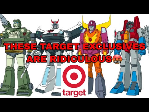 THIS SUCKS! Target Exclusive SS86 Starscream, Prowl, Hound, Hot Rod SHOULD BE MAINLINE!!!