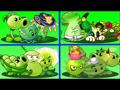 Random Best Plants Green Battlez - Who Will Win ? PvZ 2 Plant Vs Plant