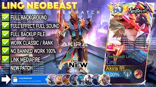 Download lagu UPDATE Script Skin Ling Neobeast - Neobeast Ling No Password | Full Effect Voice | Patch Terbaru mp3 Download lagu UPDATE Script Skin Ling Neobeast - Neobeast Ling No Password | Full Effect Voice | Patch Terbaru mp3