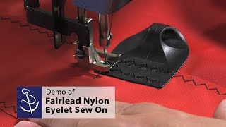 Fairlead Nylon Eyelet Sew on Demo