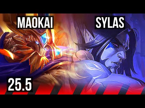 MAOKAI vs SYLAS (TOP) | KR Diamond | 25.5