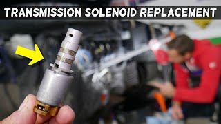 HOW TO REPLACE AUTOMATIC TRANSMISSION SOLENOID, FIX TRANSMISSION THAT DOES NOT SHIFT